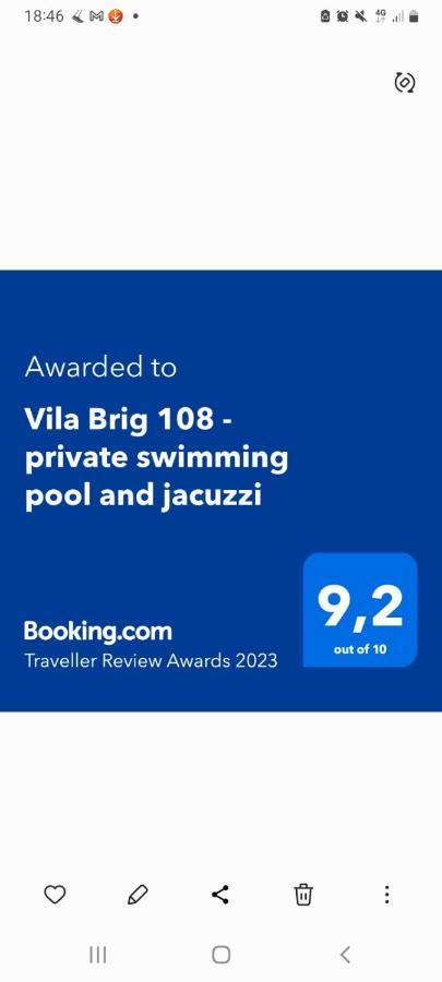 Vila Brig 108 - Private Swimming Pool And Jacuzzi Rijeka Exterior photo